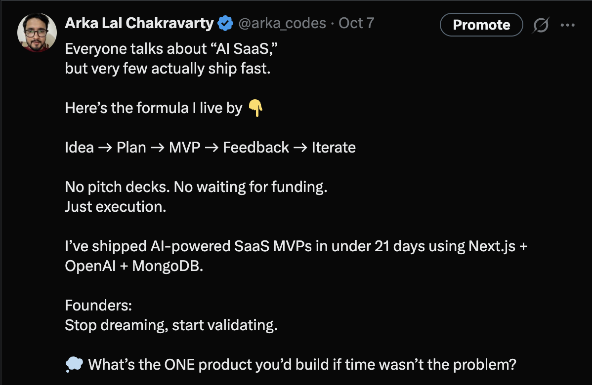 Stop waiting, start validating